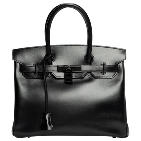 all black hermes|Hermes birkin so black.